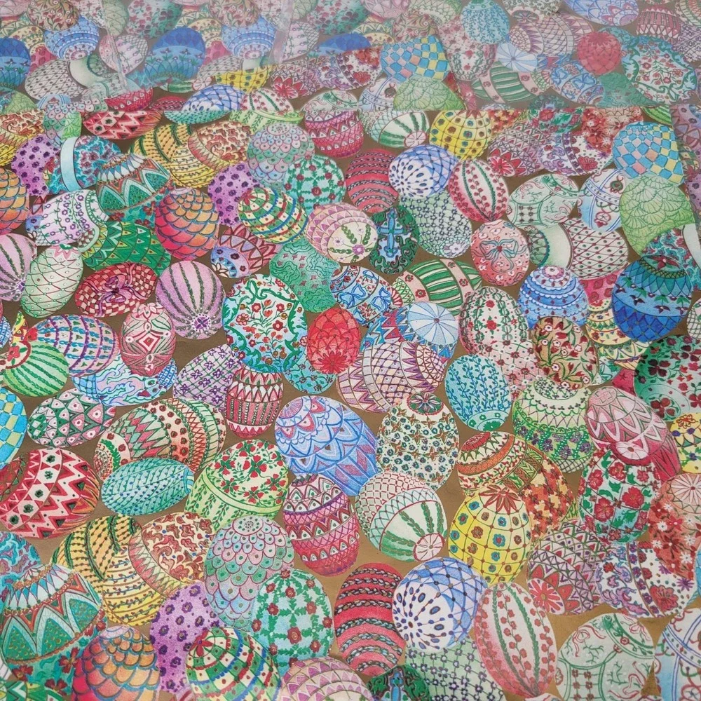 4 Packs Vintage Old Stock Caspari‎ Gift Wrapping Paper Faberge Egg Holloway NEW
